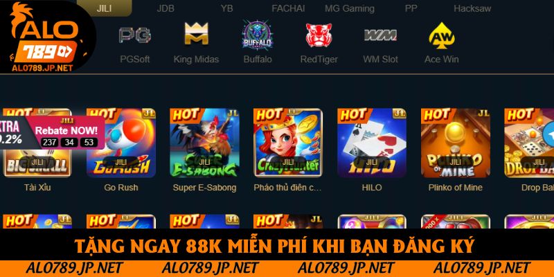 Tặng ngay 88K miễn phí khi bạn đăng ký tài khoản